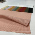 waffle knit plain dyed fabric textiles